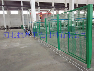 山东省济南市经济开发区光明模具集团车间隔离网-2000套